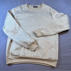 Mountain Ridge Men's Tan Medium Crewneck Sweatshirt - Casual Everyday Pullover